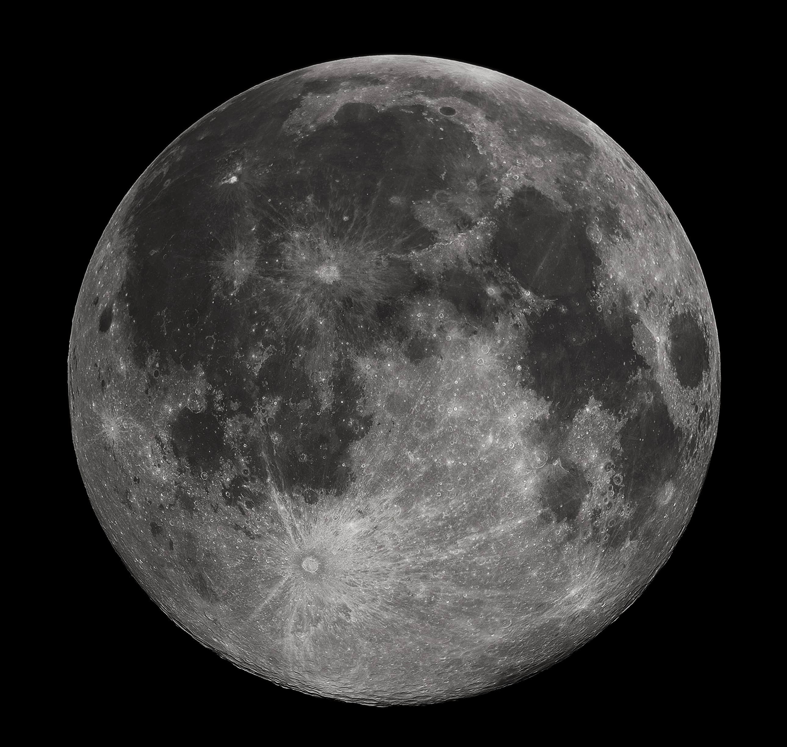 Luminous full moon in the night sky representing rashi horoscope predictions.